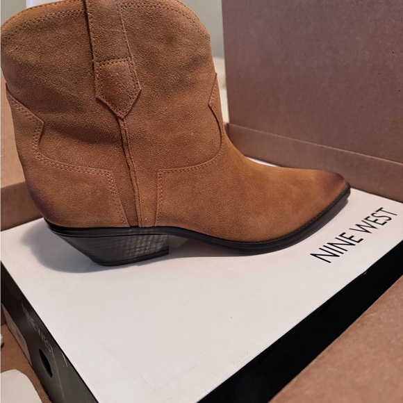 Nine West Shoes - Nine West Western Ankle Boot with Pointed Toe Booties